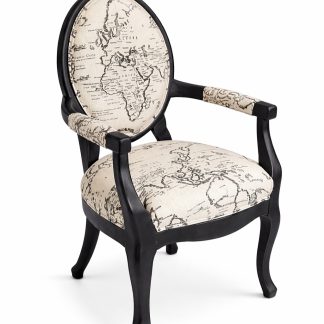 Vintage rococo chair, France