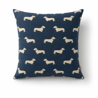 Oxford  Dachshund - Blue